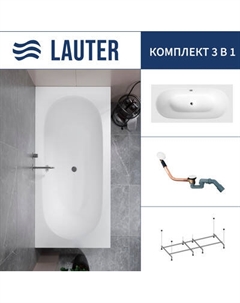Ванна акриловая Lauter Ava 180 / 21208080