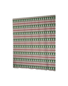 Шторка-занавеска для ванны JoyArty Новогодние полосы / sc_37156 Joyarty