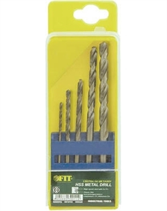Набор сверл FIT 33796 / 4-5-6-8-10мм Fit