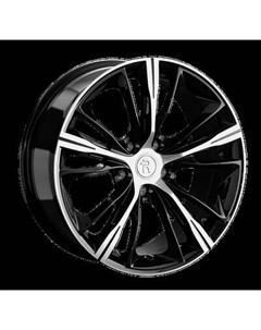 Литой диск Replay FA46 18x8" 5x114.3мм DIA 67.1мм ET 33мм BKFP