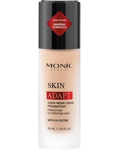 Тональный крем Monic Beauty Skin Adapt! тон 01 Porcelain Monic beauty
