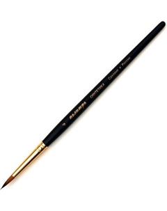 Кисть для рисования Roubloff Колонок круглая 4 / ЖD1-04.05П/QD15-4