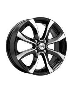 Литой диск iFree Дайс 15x6" 4x108мм DIA 65.1мм ET 30мм Блэк джек Ifree