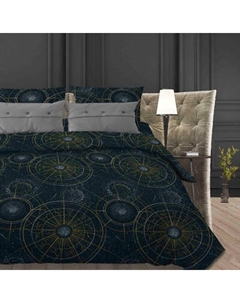 Комплект постельного белья Бояртекс № 319 Созвездие 8/3 Вид (L) 2сп с европростыней