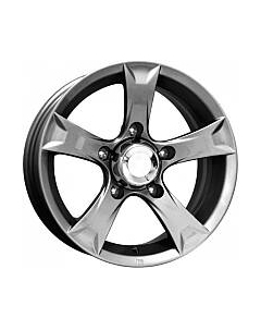 Литой диск K&K Триал 15x6.5" 5x139.7мм DIA 110.1мм ЕТ 5мм Дарк платинум K&k