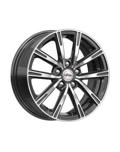 Литой диск iFree Драйвер 15x6" 5x100мм DIA 57.1мм ET 43мм Блэк Джек Ifree