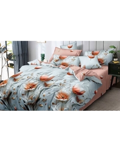 Комплект постельного белья LUXOR № F 79006 2сп с европростыней Luxor