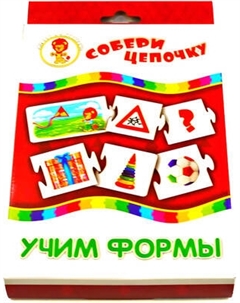 Развивающая игра Улыбка Учим формы / 4607929341687