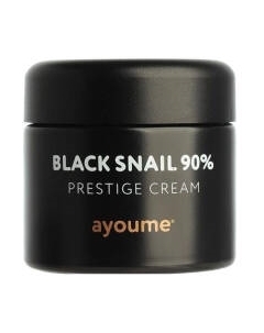 Крем для лица Ayoume Black Snail 90% Prestige Cream с муцином черной улитки