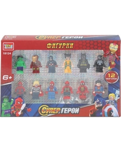 Элемент конструктора Город мастеров Фигурки супергерои / 18124-ZH