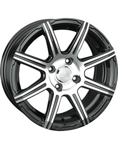 Литой диск LS wheels LS 571 16x7" 4x100мм DIA 73.1мм ET 40мм BKF Ls wheels
