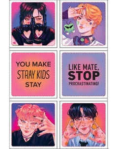 Набор наклеек Эксмо Stray Kids / 9785042047930