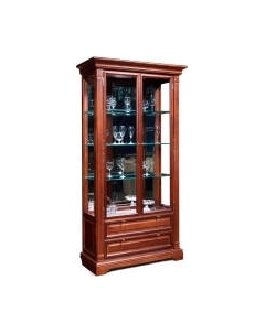 Шкаф с витриной Гомельдрев ГМ 5907 Береза