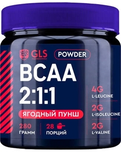 Аминокислоты BCAA GLS Pharmaceuticals БЦАА 2:1:1 Gls pharmaceuticals