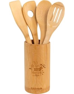 Набор кухонных приборов Attribute Bamboo AGB014