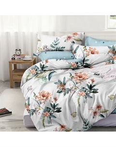 Комплект постельного белья Alleri Поплин Luxe Евро / П-384