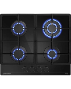 Газовая варочная панель MEFERI MGH604BK Glass Power Meferi