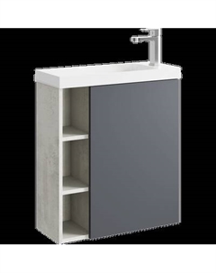 Тумба под умывальник Aqwella Alba ALB0106RLS + ALB0706GRМ