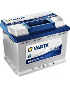 Автомобильный аккумулятор Varta Blue D43 60L 540A