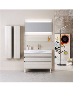 Тумба под умывальник Aqwella Бергамо Ber.01.10/n/А