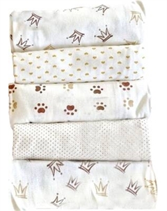 Набор пеленок детских Sofi 100x110см хлопок 715