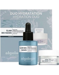 Набор косметики для лица Algologie Des Vagues Эликсир гидровосстанавливающий 30мл+Крем 50мл