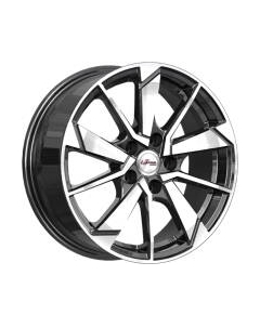 Литой диск iFree Зиплайн 16x6.5" 5x108мм DIA 67.1мм ET 35мм Блэк джек Ifree