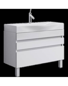 Тумба под умывальник Aqwella Бергамо Ber.01.10/n/W