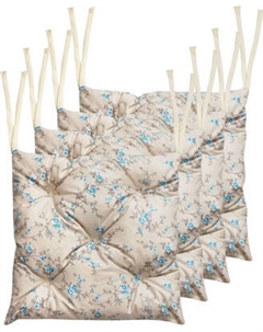 Подушка на стул MATEX Homely Незабудка Кремовая / 67-948 Matex