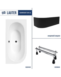 Ванна акриловая Lauter Bliss 180х80 P / 21201082P