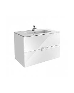 Тумба с умывальником Roca Victoria Nord Ice 80 / 732799C000 + ZRU9302731