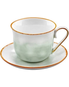 Чашка с блюдцем Elan Gallery Кантри / 760282 Elan gallery