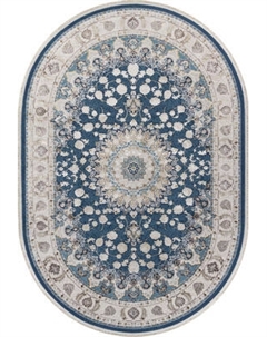 Ковер Arda Zarina A050B-OVAL-D.BLUE-CREAM