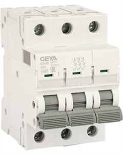 Выключатель автоматический Geya GYM9-3P-63C