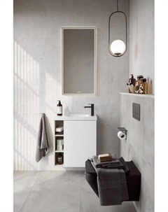 Тумба под умывальник Aqwella Alba ALB0106RLS + ALB0706WM