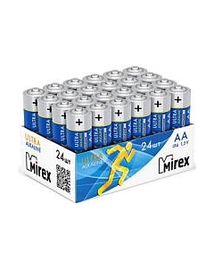 Комплект батареек Mirex R6 1.5V (LR6-B24)