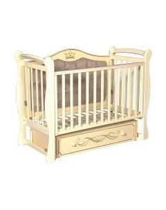 Детская кроватка Антел Julia-111 с мягкой вставкой