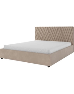 Двуспальная кровать Bravo Мебель Нельсон 160х200 без ПМ стандарт 3 вариант Bravo мебель