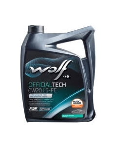 Моторное масло WOLF OfficialTech 0W20 LS-FE / 65631/4 Wolf