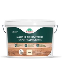 Защитно-декоративный состав KRONA Аквалак Krona