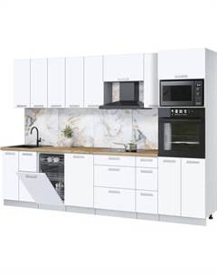 Кухонный гарнитур Интерлиния Мила Лайт 3.05-ПМ3