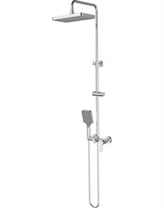 Душевая система со смесителем Deante Neo Loco Square NLC 04ST