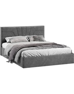 Двуспальная кровать ТриЯ Пандора с ПМ 160x200 Тип 1 Трия