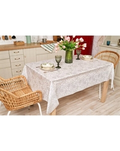 Скатерть Stolima Декор-шанс 5009 Серебряное шитье