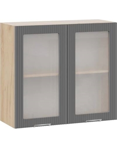 Шкаф навесной для кухни ТриЯ Кимберли 1ВВ8С с двумя дверьми Трия