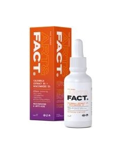 Эссенция для лица Art&Fact Calendula extract 5% + Niacinamide 5% Увлажняющая Art&fact