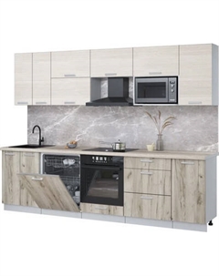 Кухонный гарнитур Интерлиния Мила Лайт 2.8-ПМ2