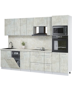 Кухонный гарнитур Интерлиния Мила Лайт 2.9-ПМ3