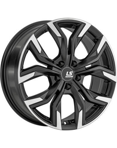 Литой диск LS wheels FlowForming RC92 20x8" 5x120мм DIA 59.6мм ET 45мм BKSF Ls wheels