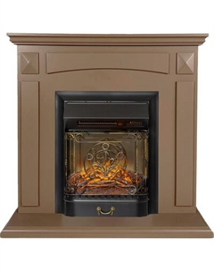Каминокомплект Смолком Viking Std-Asp + Majestic-S Lux Bl LT Mocha Mousse 17-1230